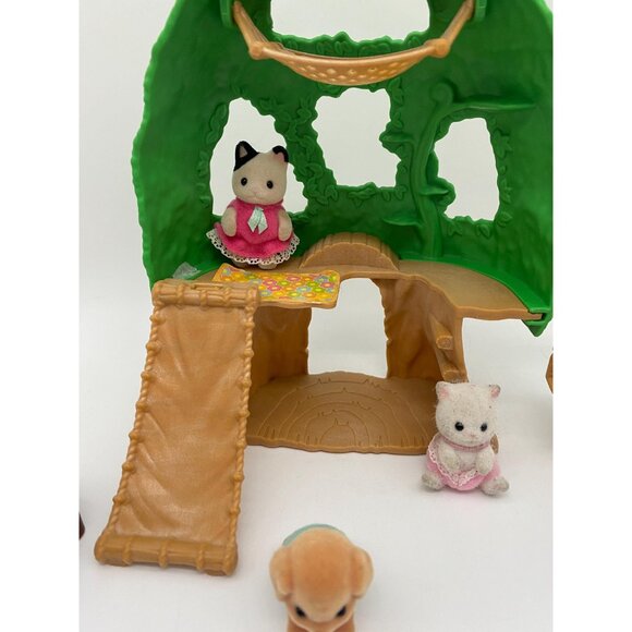 Calico Critters/ Sylvanian Families Baby Treehouse Playground Toy Set - Picture 2 of 5